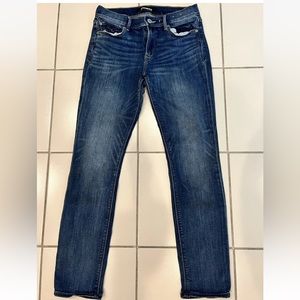 Express Skinny Mid Rise Womens Juniors Jeans 8 R Stretch